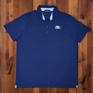 Greyson Polo Shirt‎ Mens XL Bud Light Embroidered Logo Performance Golf Casual